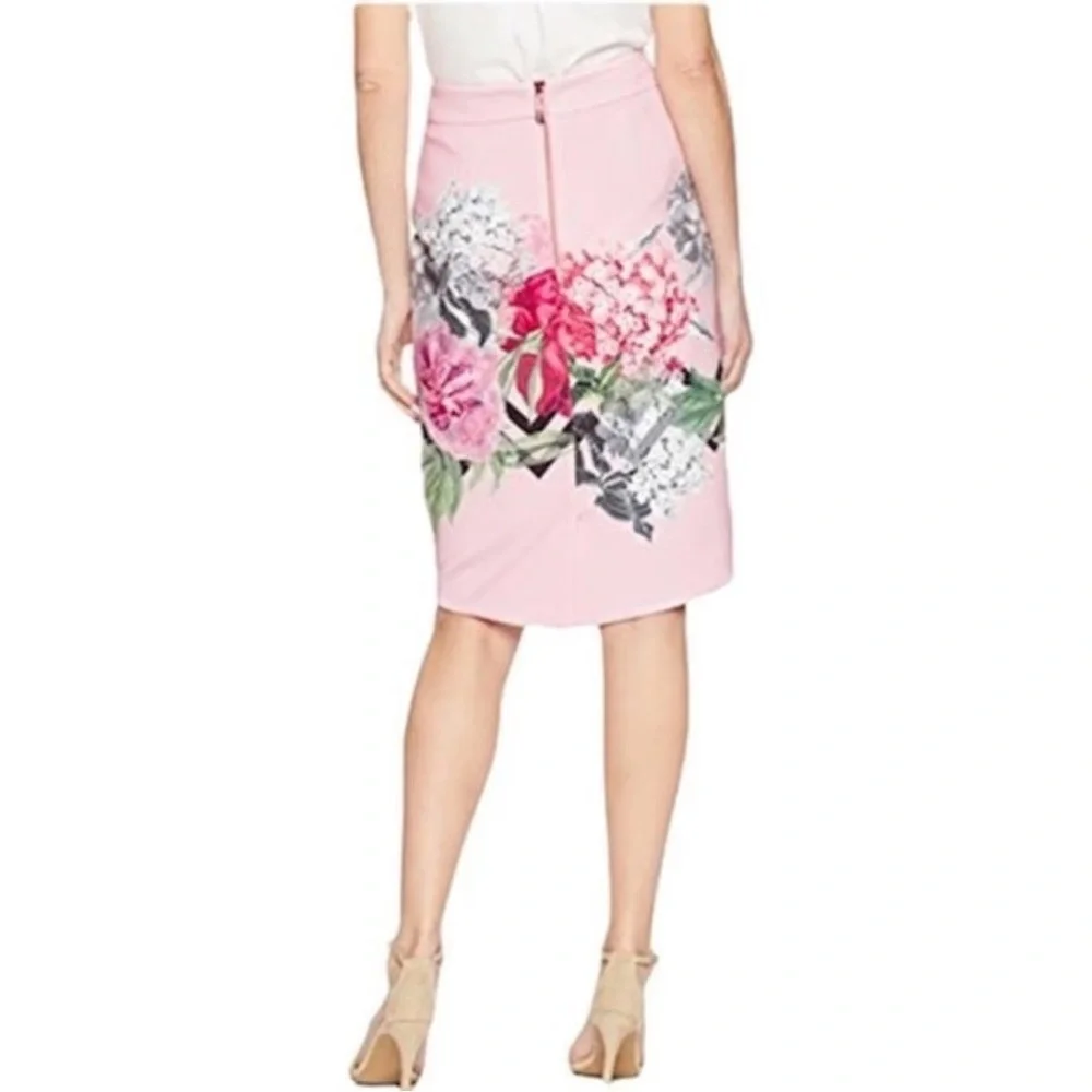 Ted Baker *NWT* Soella Pink Floral Pencil Skirt - Picture 8 of 10